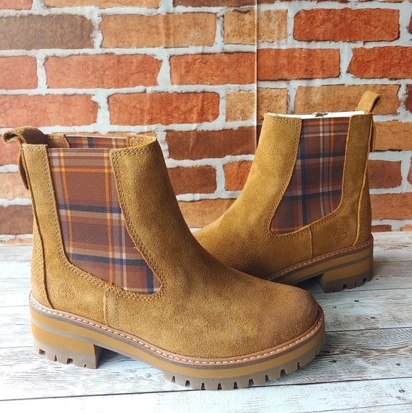 WOMEN'S COURMAYEUR VALLEY CHELSEA  MEDIUM BROWN SU - Picture 1 of 7